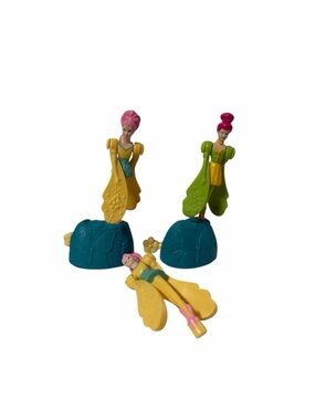 McDonald’s Happy Meal Toy Spinning Sky Dancers Bundle Rosemerry Flutterfly 1997